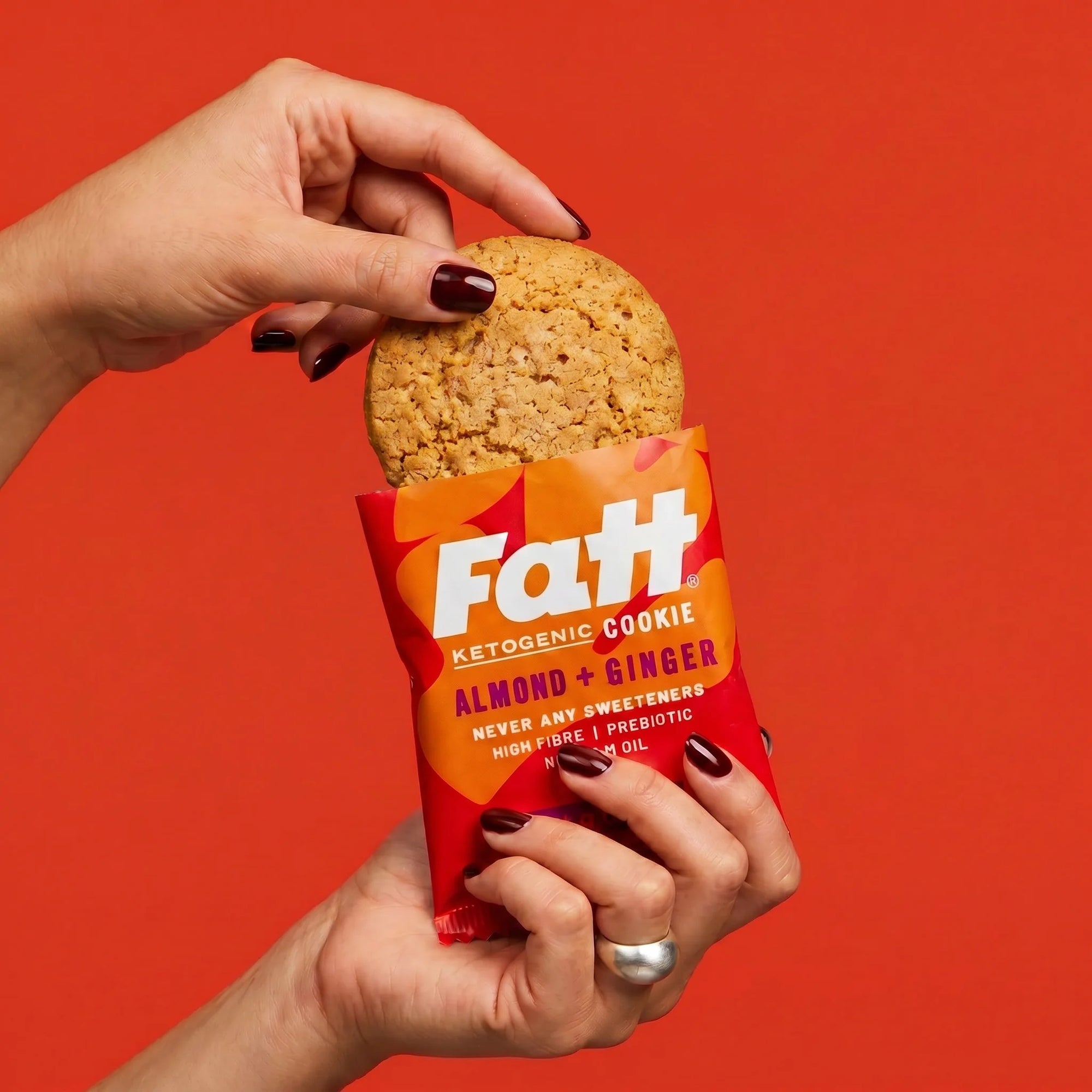 Almond + Ginger Keto Cookie